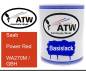 Preview: Saab, Power Red, WA270M / GBH: 1L Lackdose, von ATW Autoteile West.